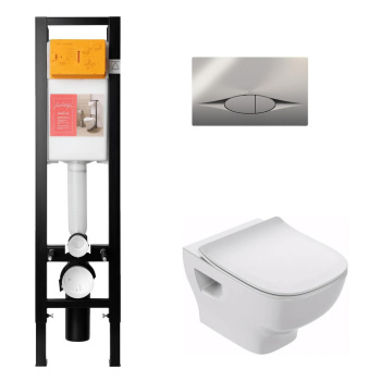 Унитаз с инсталляцией Jacob Delafon Struktura E21754RU-00