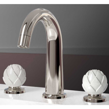 Смеситель для раковины Jorger Belledor 631.30.300.000-31 белый\хром