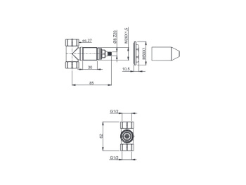 Встроенная часть смесителя Fima Carlo Frattini ZETA Fima F2220