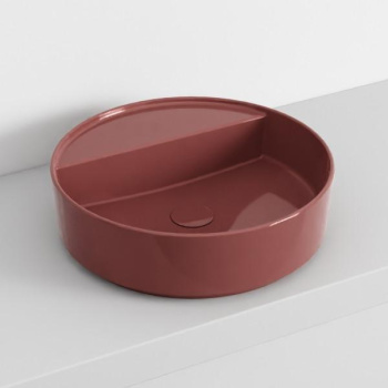 Раковина накладная Cielo Shui Comfort SHCOLATSF CO 45 см красный