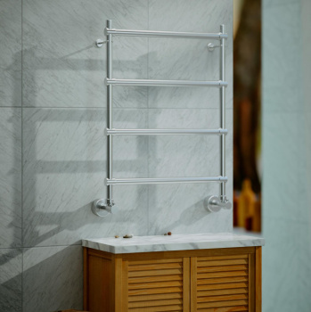 Полотенцесушитель водяной Margaroli Sole 4424704SCR 72x54 хром