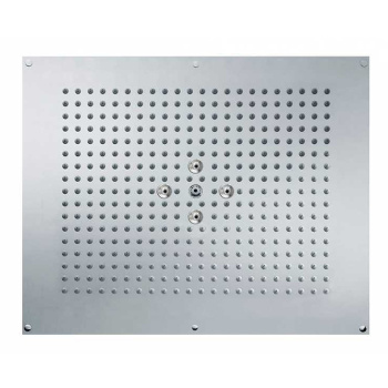 BOSSINI Dream Верхний душ 570 x 470 мм, 2 режима (дождь, распыление), цвет: сатинированная нержавеющ