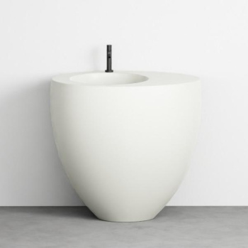 Раковина напольная Cielo Le Giare LGFREE PM 88 см серый