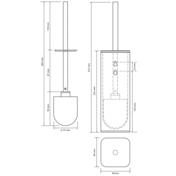 Ерш Bemeta Solo 139113162 хром