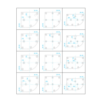 Душевой поддон асимметричный RGW Stone Tray ST/AR-G Графит 900x1200 мм 16154129-02R