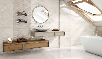 Плитка Deco Platino Grey 25x73