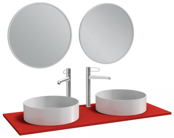 Jacob Delafon Odeon Rive Gauche Зеркало 50 см , лакированная рама белый сатин