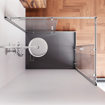 Душевое ограждение AM.PM Sunny 120x90 W87G-403-12090-MT