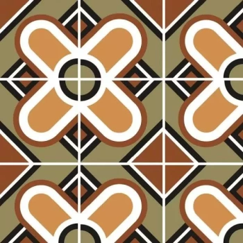 Керамогранит EQUIPE Bauhome BLUME WARM 20х20 27697