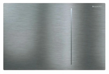 Cмывная клавиша Geberit Sigma 70 115.625.FW.1 нержавеющая сталь, для смывного бачка Sigma 8