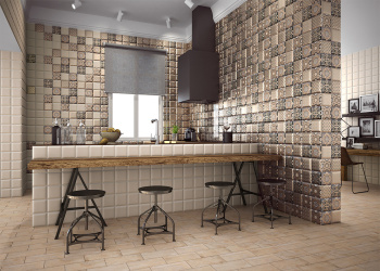 Плитка PT02354 HD Effects Decor Nilo Green 15x15