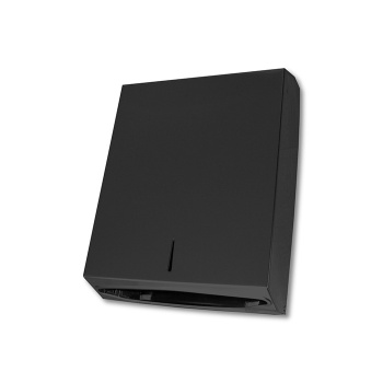 3SC Hotel Контейнер для бумажных полотенец, настенный, цвет: черный матовый HO14NO