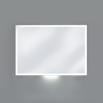 Зеркало с подсветкой и подогревом Keuco Royal lumos 100 14598173500 обрамление из алюминия