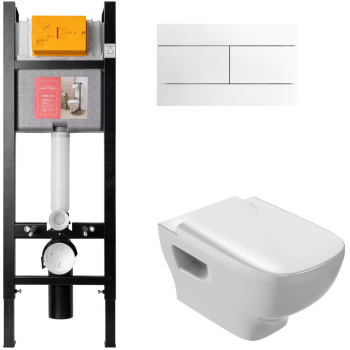 Унитаз с инсталляцией Jacob Delafon Struktura E21771RU-00