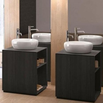 Раковина накладная Cielo Fluid FLLA45 MU 45 см зеленый