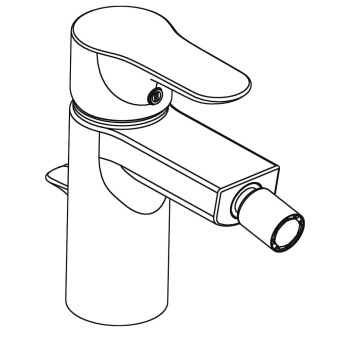 Смеситель для биде Kludi Objekta 324160575