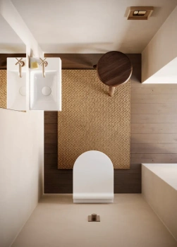 Раковина 40×23 Catalano Premium с 1 отверстием Nero satinato 0220411022