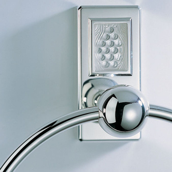 Полотенцедержатель THG Metropolis Cristal Clair A2A-A02-504N хром