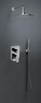 Верхний душ Ramonsoler настенный круглый нержавеющая сталь BHRM250