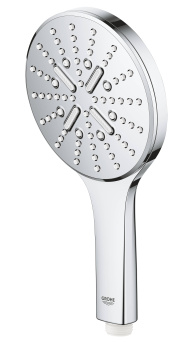 Ручной душ GROHE Rainshower SmartActive 130, 3 вида струй, хром 26574000