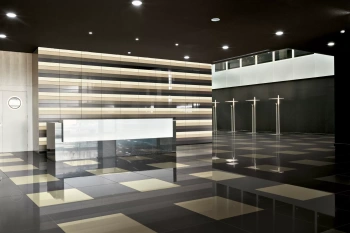 Керамогранит IRIS FMG Chromocode3D Titanium White Lucido 75х150 L175240MF6