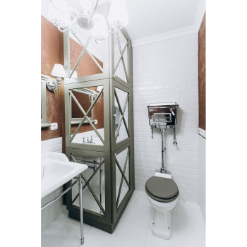 Сиденье для унитаза Burlington S44 зеленый