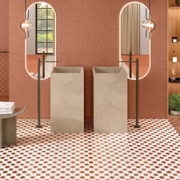 Керамогранит Motto Monotone Peach Decor Matt 20x20 см N100117