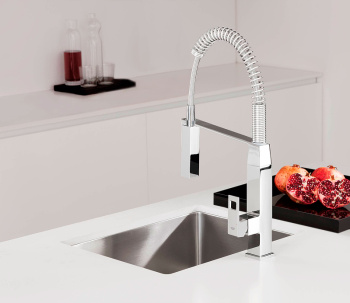 Смеситель для кухни Grohe Eurocube 31395000 Хром