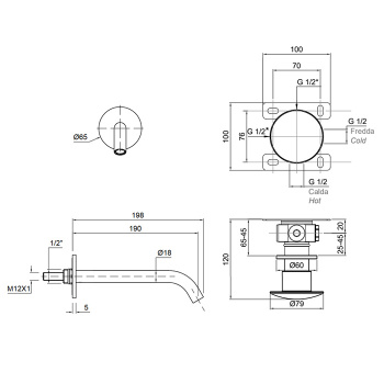 Смеситель для раковины Antonio Lupi Mayday AY921IN белый