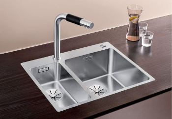 Кухонная мойка Blanco Andano 340/180-IF/A 525247 Полированная сталь