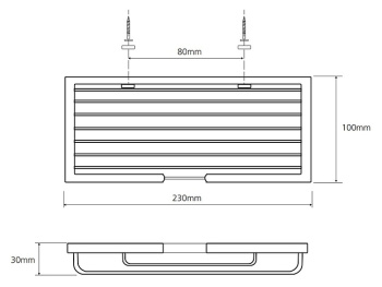 Мыльница Bemeta Cytro 102308072