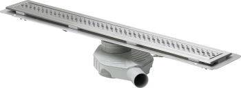 Viega Душевой лоток Advantix с решеткой ER1, нерж. сталь матовая, 1000мм х VIEGA 619084