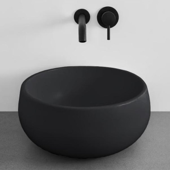 Раковина накладная Cielo Le Bacinelle BATO LV 43 см черный