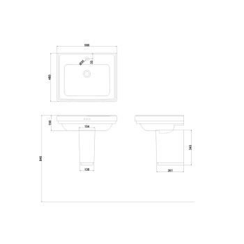 Пьедестал Burlington Riviera RIV7