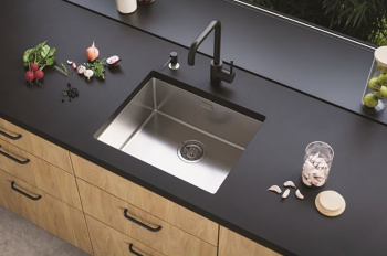 Смеситель для мойки ALVEUS OZ MONARCH BLACK MATT