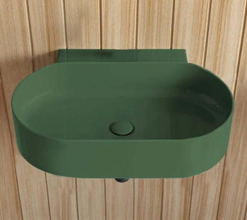 Раковина подвесная Cielo Mare MRLS60SF AL 60 см зеленый