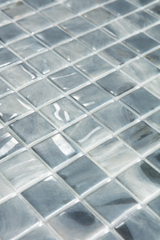 Мозаика на сетке Vidrepur Oasis Grey №7104 25x25 м2