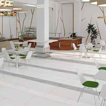 Керамогранит Grasaro Beton White Matt. 60x120 см G-1104/MR/600x1200