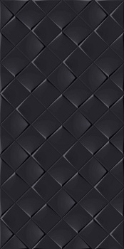 Плитка Villeroy&Boch 1588BL90 Декор Monochrome Magic черный матовый 30*60