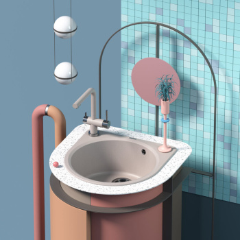 Мойка кухонная Omoikiri Akegata 51 черная 4993758