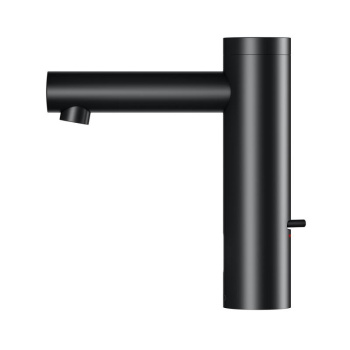 Электронный смеситель для раковины Keuco Ixmo 59512371100 работает от сети, черный