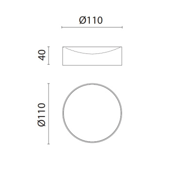 Мыльница настольная Oasis Defile гладкая, хром 0AGD026CR