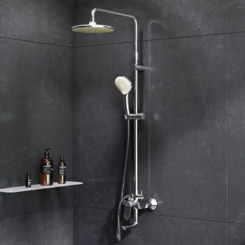 Лейка Jacob Delafon FLIPSIDE со штангой (E15865-CP)