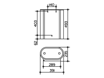 Ведро для мусора Keuco Plan 14988010000 30 л, хром