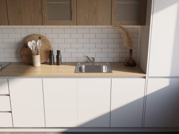 Мойка кухонная Omoikiri Saru 48-IN нержавеющая сталь 4993833