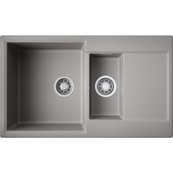 Мойка кухонная Omoikiri Daisen 86-2 leningrad grey 4993475