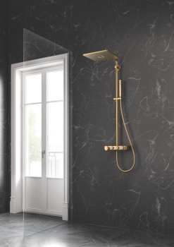 Душевая система с термостатом для настенного монтажа, GROHE Euphoria SmartControl System 310, холодн