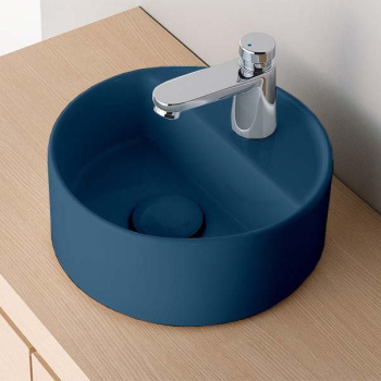 Раковина накладная Cielo Les Petites LPLAT OL 28 см синий