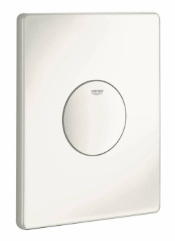 Панель смыва для унитаза GROHE Skate 1 режим смыва, альпин-белый 38573SH0