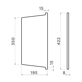Разделочная доска Omoikiri CB-PRIME-400-GB графит 4999133